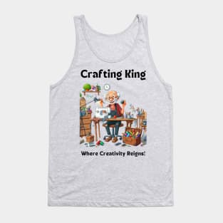 Crafting King:  Where Creativity Reigns Sewing Tank Top